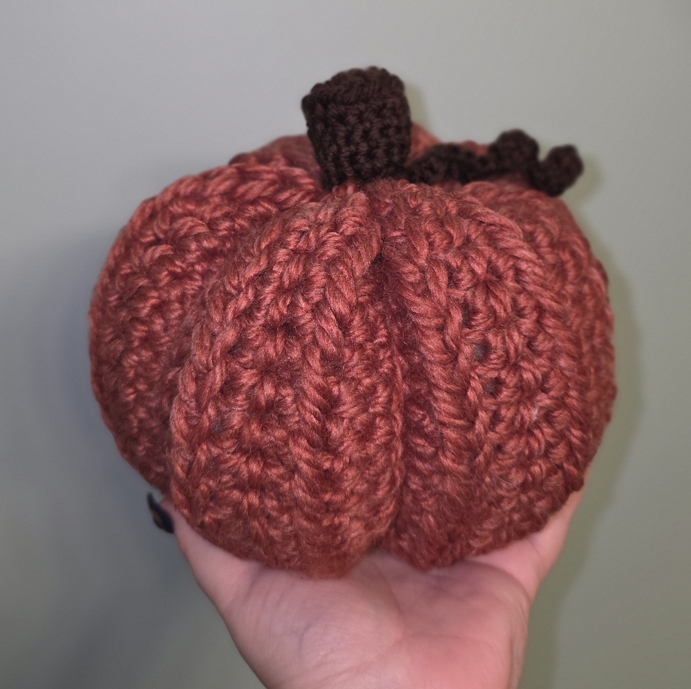 Handmade Crochet Pumpkin